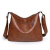 Damen Weiches Leder Großvolumige Ein-Schulter Umhängetasche