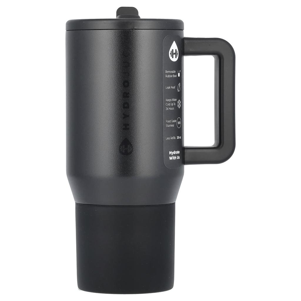 Traveler's Tumbler, Black, 20Oz