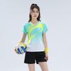 Quick-Dry Volleyball Uniform Set Training Competition Unisex Adult Sports Jersey Shorts Team Wear