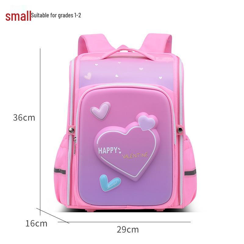 2025 Lightweight Spine-Protecting Backpack for Primary School Girls and Boys, Grades 1-6