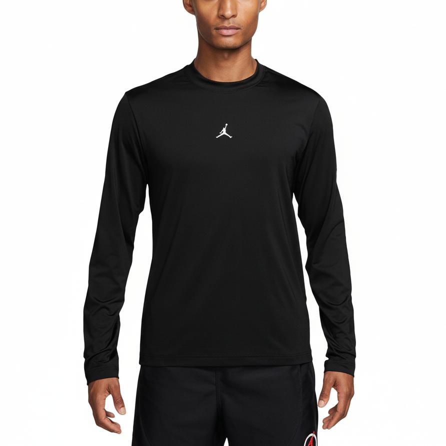 

Jordan Спортивная повседневная футболка с круглым вырезом и длинным рукавом для мужчин, топы IF0888010 L