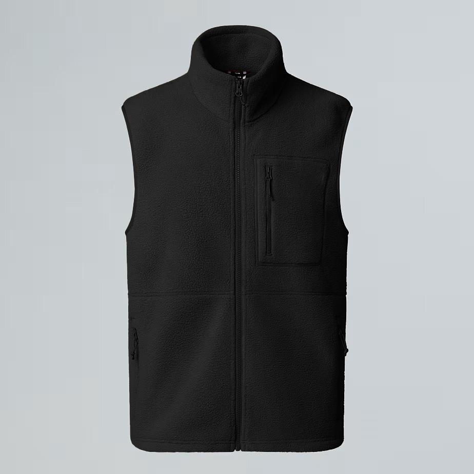 

Жилет Осень и Зима Новый Повседневный Кардиган Куртка Стойка Воротник S чёрный