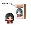 Mini Bricks ONE PIECE Monkey · D · Garp Roger Micro Building Block Edward Newgate Anime Model Assembly Figure Toys For Gift