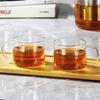 150mL High Borosilicate Heat-resistant Glass Cup Set of 2cups for Tea Juice Water