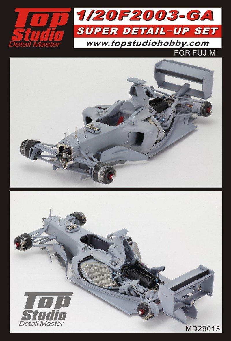 

Top Studio Scale Ferrari Super Detail Up Set MD29013 1/20 F2003-GA (Fujimi)