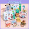 Kids Wooden Threading Puzzle Educational Toy For Children Developmental Play And Handeye Coordination