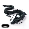 3Dprinting Resin Dragon Statue Moveable Body Joints Noctilucent Lucky Dragon Desktop Office Ornament Crafts Home Decoration Gift