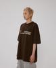 BOUNDARY 404 Error Oversized Short Sleeve T-Shirt [Brown]