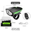 Rechargeable Waterproof Bicycle Headlight & Electric Horn for Night Riding