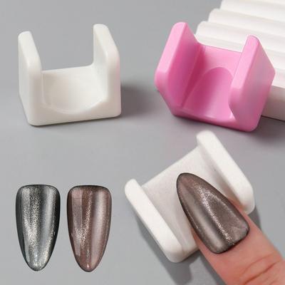 1Pc Multifunctional Metering Glass Bead Magnet 5D Cat Eye Wide Beam Magnetic Nail Art Tool