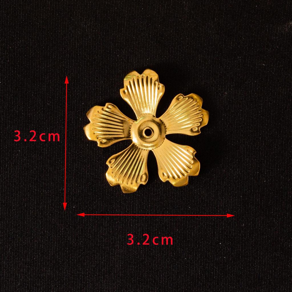 Iron DIY Hairpin Kit: 3D Ancient Costume Hair Accessories, Multi-layer Handmade Floral Pieces