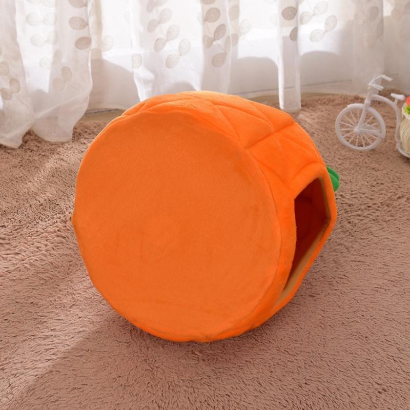 Winter Pet House Semi Enclosed Christmas Warmth Pineapple Pet Nest Dog Warmth Detachable Washable Soft Cat Nest Pet Supplies2024