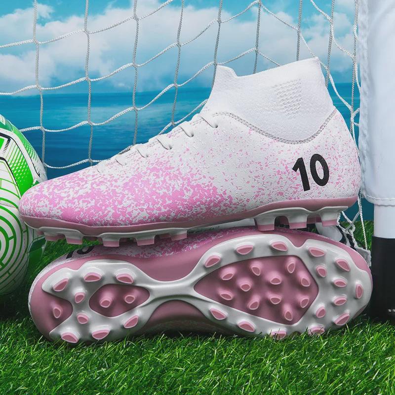 Men's Low-Top AG Football Shoes for Youth Competition and Training