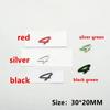1Pc Car Rear S 4 GTS Letter Emblem Tail Door Trunk Sticker Styling Logo Badge For Panamera Macan Taycan 911 718