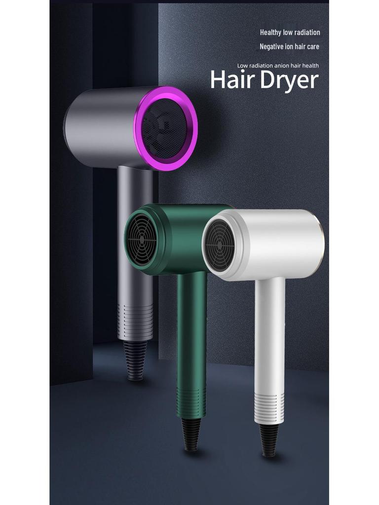 High-Power Dual-Use Hair Dryer with Blue Light - Constant Temperature for Dorm and Home