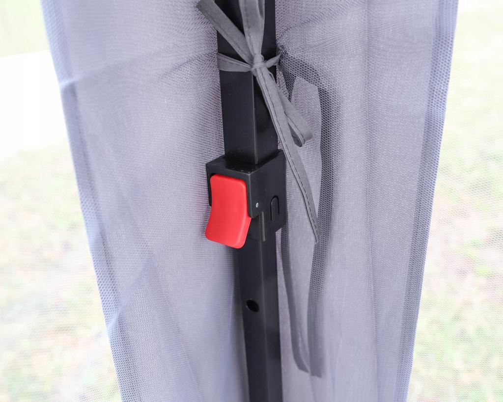 PAVILON KEMPINGOVÝ ZAHRADNÍ STAN skládací SÍŤKA PROTI KOMÁRŮM altán 3m x 3m