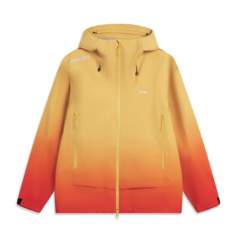 

Li Ning Outdoor CF Комфортная Повседневная Куртка с Капюшоном на Молнии с Принтом Логотипа Буквами Водонепроницаемая Дышащая Прочная Легкая Мужские куртки AEMV079-4 S