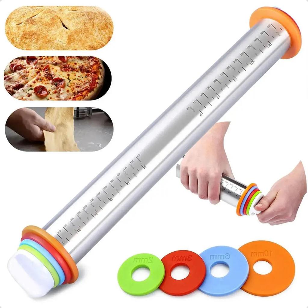 Adjustable Roller 43cm For Pizza Dough And Cookies H/