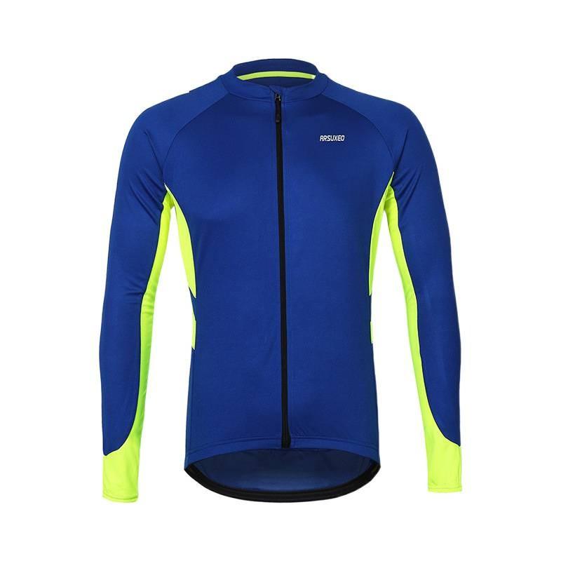 Quick-Dry Breathable Cycling Long Sleeve Jersey Mountain Bike Riding - Unisex Season Multi-Color Options