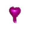 5 Inch Heart Shaped Foil Balloons 50 Pieces Durable Mylar Balloons for Party Decorations and Events