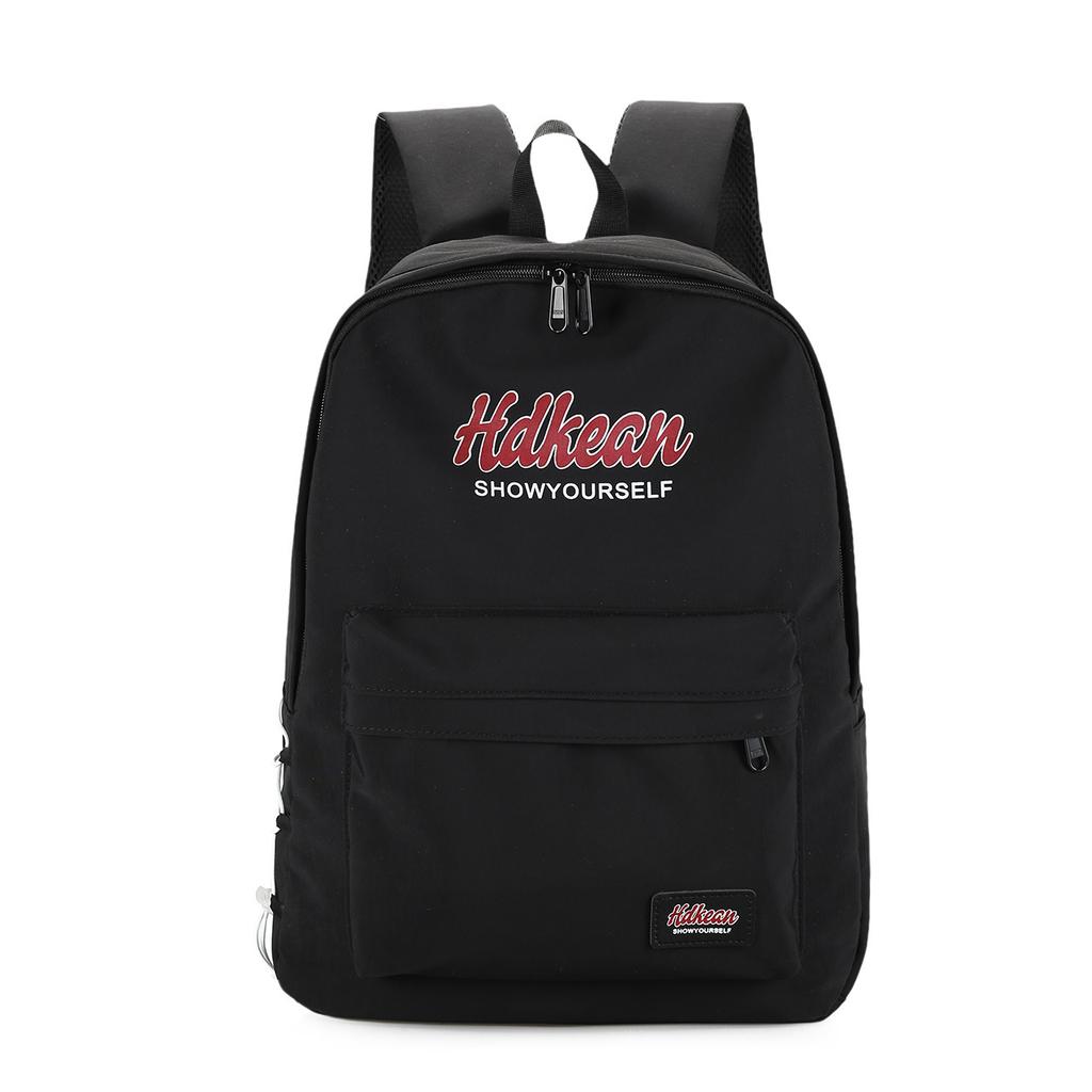 Schoolbag Korean Academy Style School Bag Male and Female Students Fashion Large Capacity Travel Shoulders Lightweight Junior High School Student 