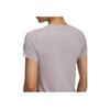 Under Armour Launch Elite Comfortable Quick-Dry Stylish Simple Short Sleeve Regular T-Shirt Women Tops Light-Purple 1389564-009