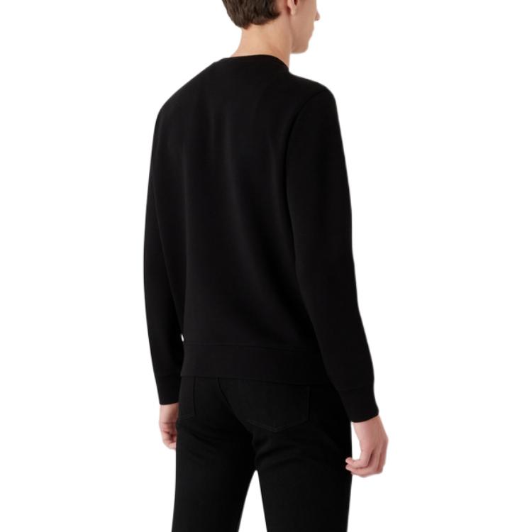 Emporio Armani SS23 Sweatshirt Men's Black 3R1MBJ-1JHSZ-0999