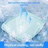 Seat Cushion Honeycomb Gel Breathable Cooling Pad Multifunctional Egg Shaped Auto Mat For All Seasons Summer Heat Relief Use