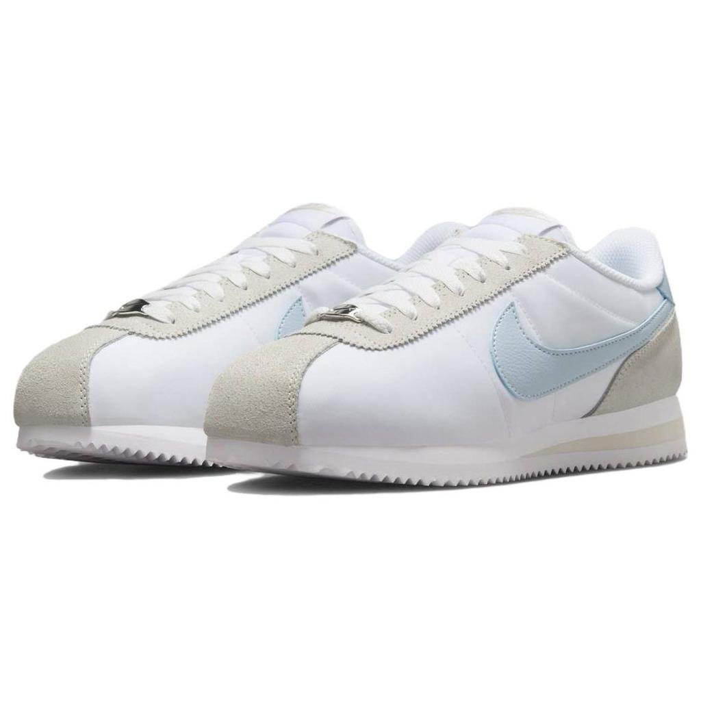 Nike Cortez Textile White Light Orewood Brown Summit White Light Armory Blue Women's DZ2795-100