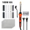 Pro Plastic Repair Soldering Iron 220V/110V for Car Bumper & Damaged Plastic Temperature Adjustable Include PP/PE/ABS/PVC Solder