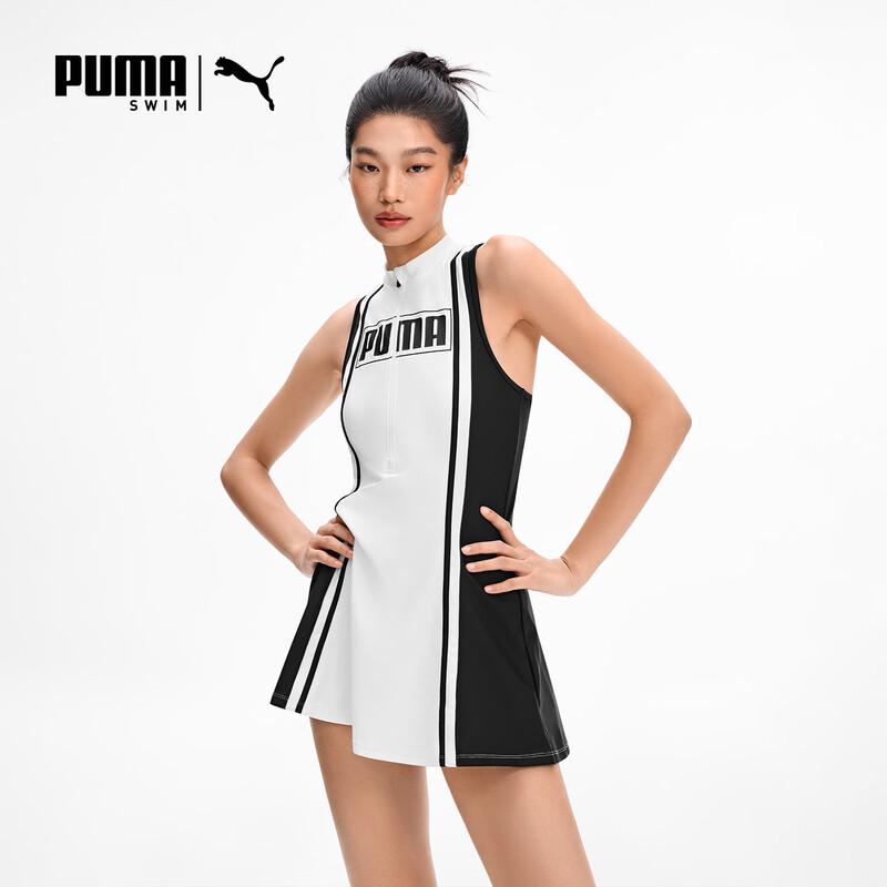 PUMA Women s One-Piece Anti-Exposure Swim Dress