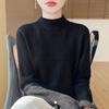 2025 Damen Rollkragen Stilvoller Warmer Locker Gestrickter Pullover - Dickere Herbst/Winter Basisschicht