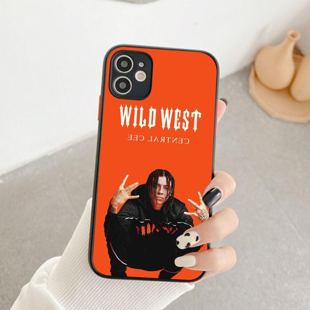 UK Drill Rapper Central Cee Phone Case For IPhone 14 11 12 13 Mini Pro Max 8 7 Plus X XR XS MAX Translucent Matte Cover