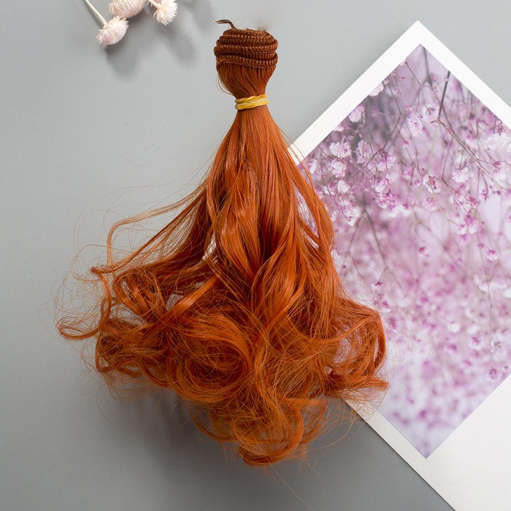 Multicolor BJD SD Curly Hair 15*100cm Cataleya Doll Wig All Dolls Hair Wigs DIY Toys