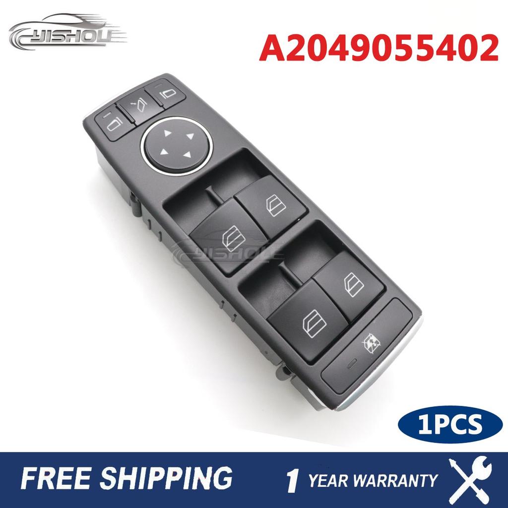 Window Master Switch For MERCEDES E300 E400 C200 C280 C300 C63AMG A2049055402