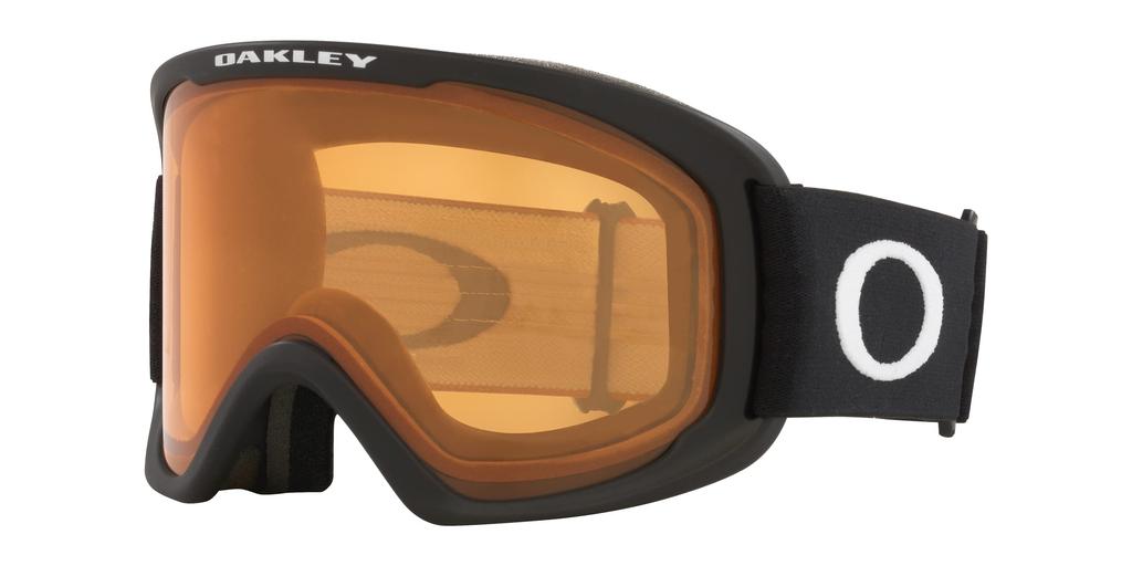 Oakley O Frame Pro L Matte One Size 2.0 Goggles, Black/Persimmon Lens,