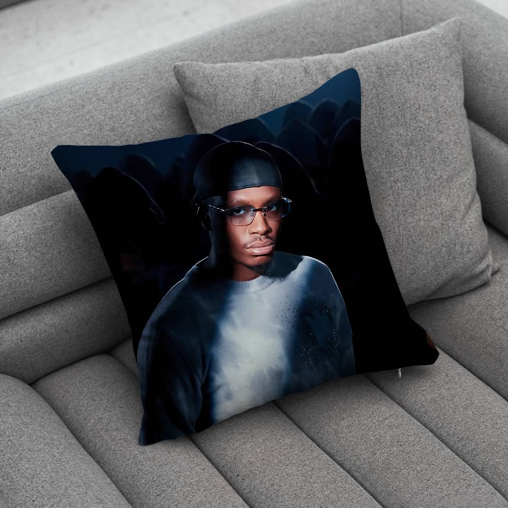 Rapper WWerenoisS Kreative gemusterte Kissenbezüge für Innendekoration Büro Wohnzimmer Zuhause