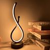 Creative LED Table Lamp Minimalist USB Bedroom Nightlight Industrial Style Luminescent Decorative Lamp for Home Coffee Shop