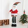 Telescopic Santa Doll Christmas Home Decoration Festival Ornament Gifts Practical Accessory for Household Use