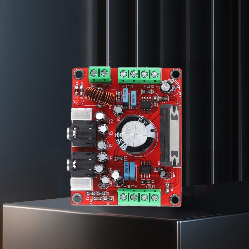 XH-M150 4 Channel Car Audio Power AMP Board DC 12V TDA7850 4 Channel Car Power Amplifier Module with BA3121 Noise Reduction