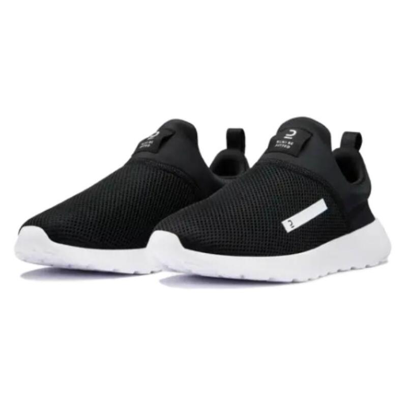 Decathlon Comfortable and Simple Versatile Fit Urban Non-slip and Wear-resistant Low-top Lifestyle Casual Shoes Men's Black