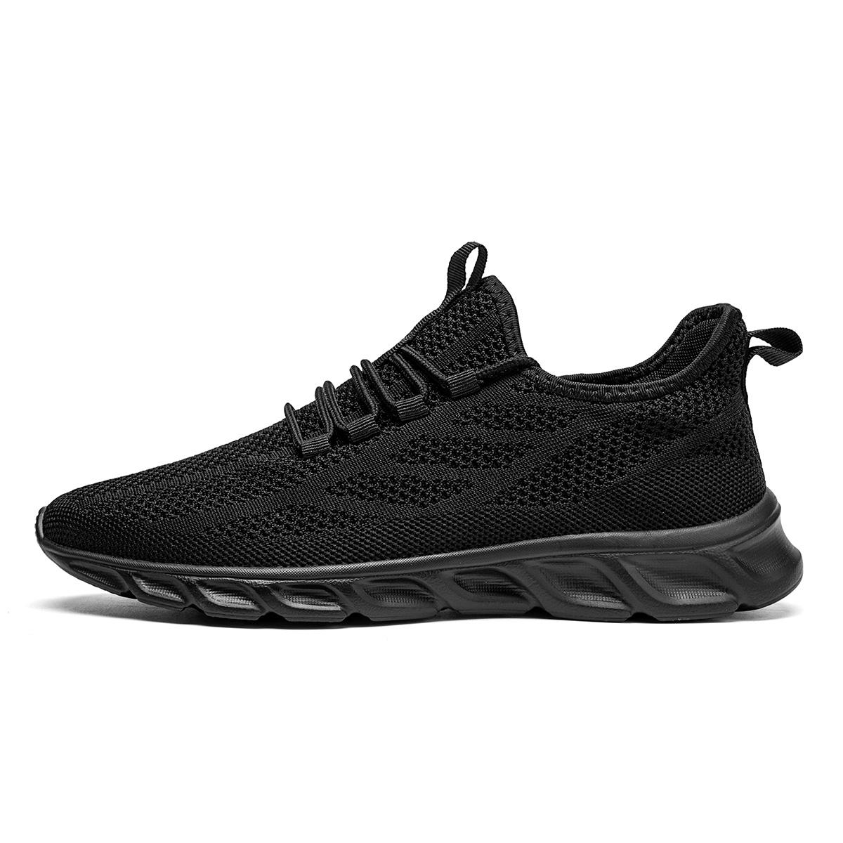 

Fashion Fujeak 2024 Unisex Footwear Lightweight Running Shoes for Men Casual Sneakers Breathable Tenis Shoe Sports Jogging Women s Shoes 36 чёрный
