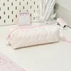 Desktop Storage Polka Dot Pencil Case Cloth Pencil Pouch Simple Pen Bag  Office