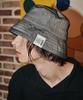 Seullipiseullib [Unisex]Sl Herringbone Black Bucket Hat