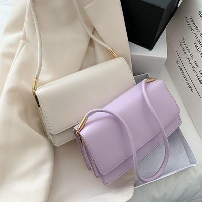 French Style Bag for Women Retro French Stick Milk Tea Colored Armpit Bag High-quality and Premium Shoulder Bag