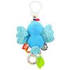 Baby Bed Crib Hanging Toys BB Bell Stuffed Cartoon Animal Infant Teether Rattle Kids Rubber Rings