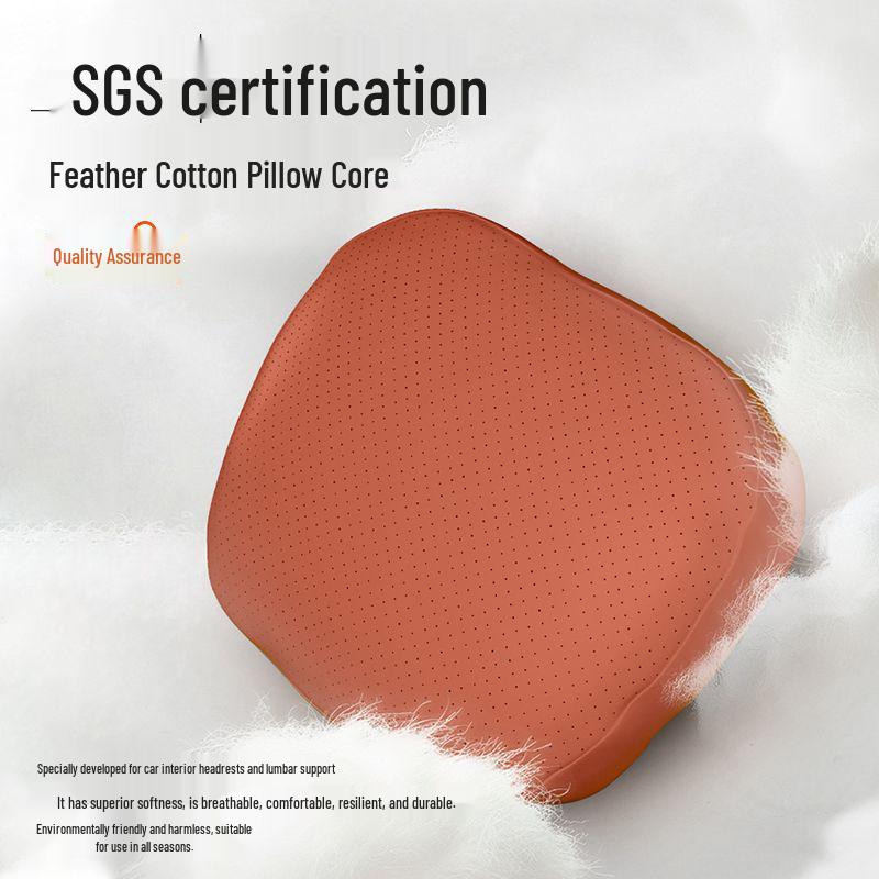 Deep Blue S05 Headrest: Lumbar & Neck Support Pillow for Car Interiors