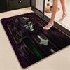 Dark Gothic Skeleton Bishop Rectangular Rug Soft Nonslip Carpet For Hallway Doorway Kitchen Home Decor Great Holiday Gift