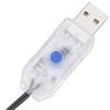 LED Christmas Tree 363 LEDs Blue 182 Cm