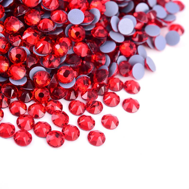 Eight Big And Eight Small Imitation Austrian Glass Hot Glue Bottom Hot Diamond Rhinestone Diy Clothing Accessories